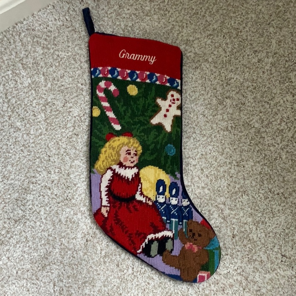 Christmas Holiday Stocking “Grammy” Brand New